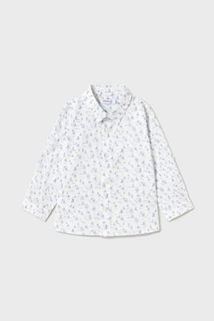 MAYORAL 01117-93 BEYAZ GÖMLEK UZUN KOL  