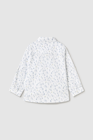 MAYORAL 01117-93 BEYAZ GÖMLEK UZUN KOL  