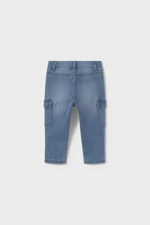 MAYORAL 01578 Mayoral Yazlık Erkek Bebek Denim Pantolon
