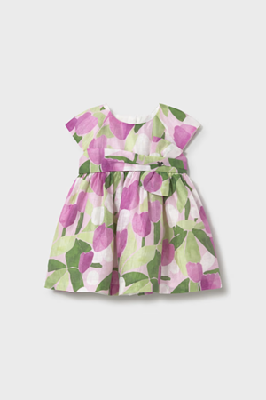 MAYORAL 01909-15 MOR ELBİSE BEBEK