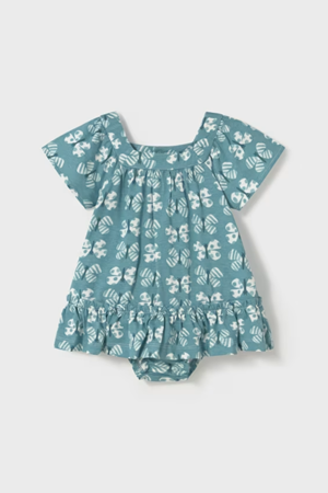 MAYORAL 01916-19 YEŞİL ELBİSE