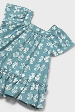 MAYORAL 01916-19 YEŞİL ELBİSE