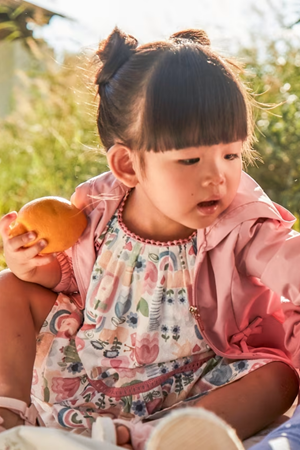 MAYORAL 01917-61 PEMBE BEBEK ELBİSE 