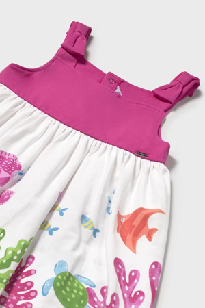 MAYORAL 01924-78 FUŞYA BEBEK ELBİSE 