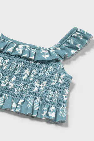 MAYORAL 01930-11 YEŞİL KIZ BEBEK ELBİSE