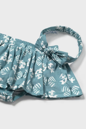 MAYORAL 01930-11 YEŞİL KIZ BEBEK ELBİSE