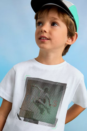 MAYORAL 03035-39 BEYAZ 4/9YAŞ T-SHIRT