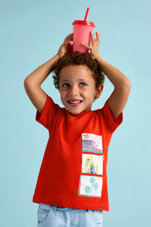 MAYORAL 03048-10 KIRMIZI T-SHIRT