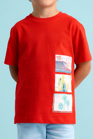 MAYORAL 03048-10 KIRMIZI T-SHIRT