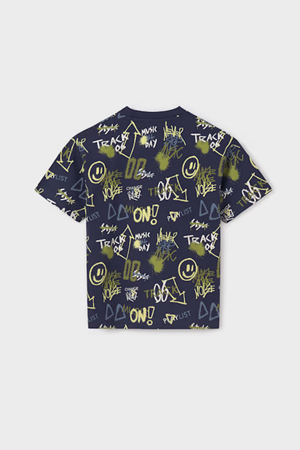 MAYORAL 06019-10 LACİVERT T-SHIRT 10/16