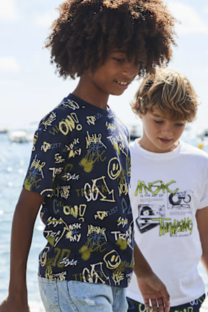 MAYORAL 06019-10 LACİVERT T-SHIRT 10/16