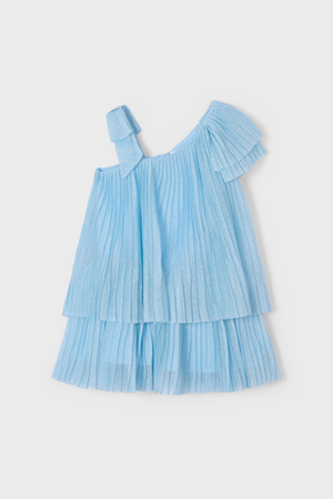 MAYORAL 03912-14 MAVİ 4/9 ELBISE  