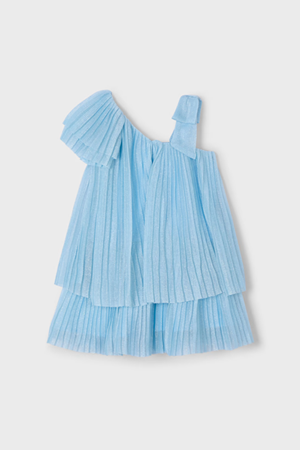 MAYORAL 03912-14 MAVİ 4/9 ELBISE  