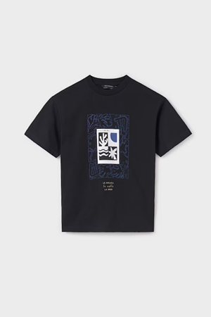MAYORAL 06005-89 SİYAH T-SHIRT 10/16
