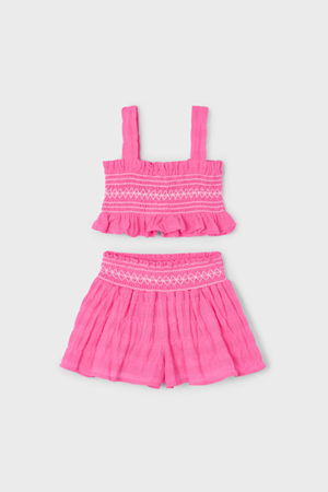 MAYORAL 03216-76 PEMBE ŞORT SET 4/9  