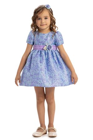 PAMİNA 35345PR 6/24 AY LİLA ELBİSE