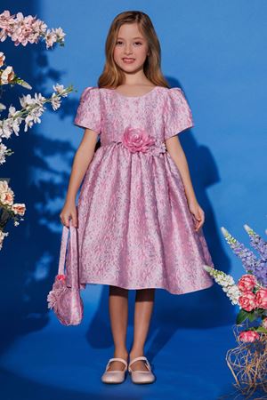 PAMİNA 35344PR 3/7 YAŞ PUDRA ELBİSE