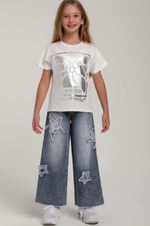 ESCABEL 25139 MAVİ 5/9 GARS PANTOLON