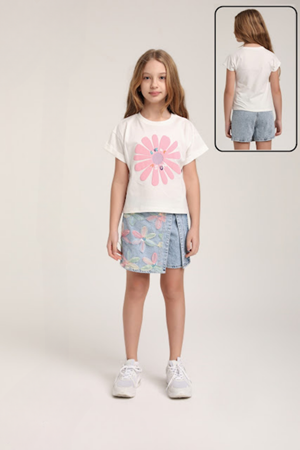 ESCABEL 25181 ŞORT ETEK/MAVİ 10/14 