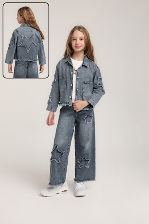 ESCABEL 25184 MAVİ 10/14 CEKET