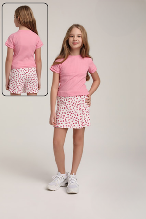 ESCABEL 36020 PEMBE 10/14 TSHIRT