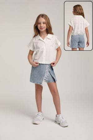 ESCABEL 36022 BEYAZ 5/9 GÖMLEK