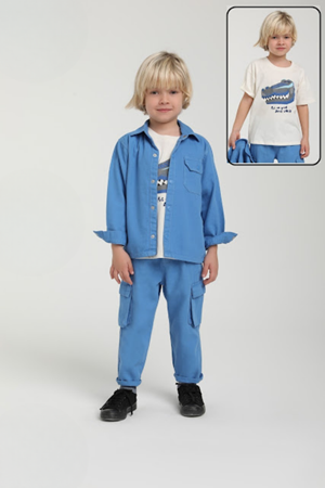 ESCABEL 25129 KOYU MAVİ GÖMLEK 86 /110