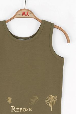 NK 38530 REPOSE CROP 4/8 HAKİ