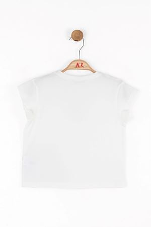 NK 38547 PAPRIKA T-SHIRT 4/8 EKRU
