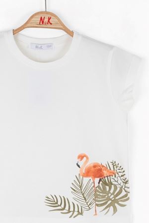 NK 38547 PAPRIKA T-SHIRT 4/8 EKRU