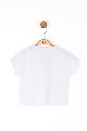 NK 38600 SALINCAKLI T-SHIRT 1/4 EKRU