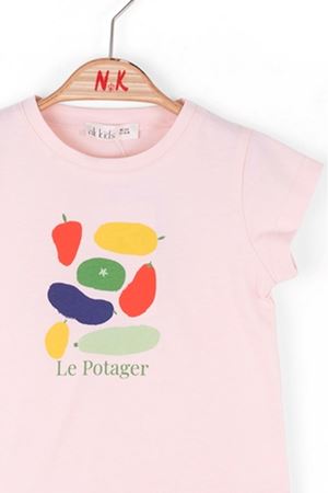 NK 38635 POTAGER T-SHIRT 1/4 PEMBE