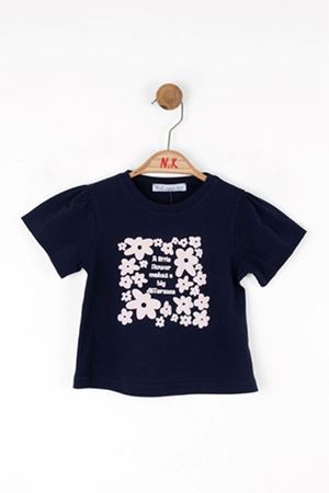 NK 38638 LITTLE T-SHIRT 1/4 LACİVERT