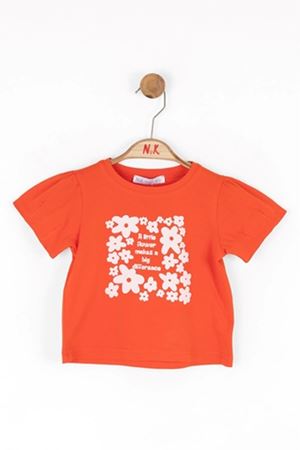 NK 38638 LITTLE T-SHIRT 1/4 TURUNCU