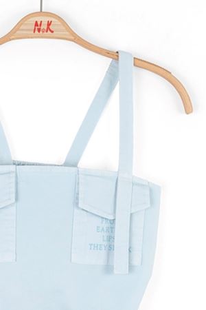 NK 38810 ANGEL CROP 10/16 MAVİ