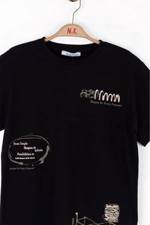 NK 48371 SIMPLE T-SHIRT 8/14 SİYAH 