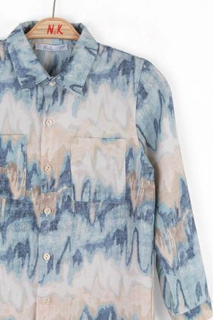 NK 48536 PLANET GÖMLEK 4/8 MAVİ