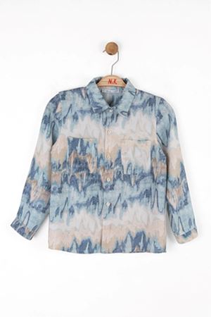 NK 48536 PLANET GÖMLEK 4/8 MAVİ