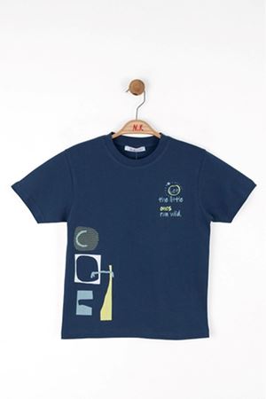 NK 48545 WILD T-SHIRT 4/8 İNDİGO