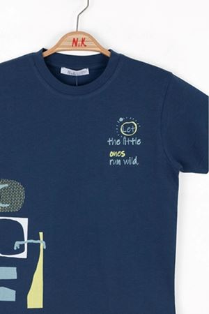NK 48545 WILD T-SHIRT 4/8 İNDİGO