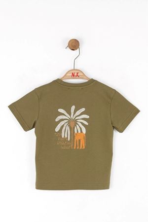 NK 48615 KAPLAN T-SHIRT 1/4 HAKİ