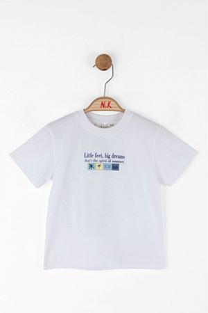 NK 48623 DREAM T-SHIRT 1/4 Beyaz