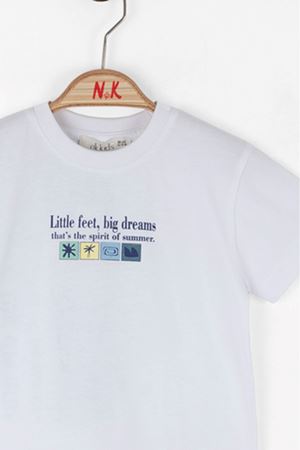 NK 48623 DREAM T-SHIRT 1/4 Beyaz