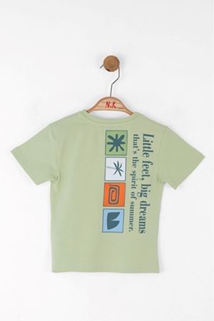 NK 48623 DREAM T-SHIRT 1/4 Yeşil