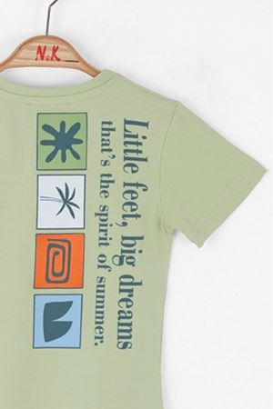 NK 48623 DREAM T-SHIRT 1/4 Yeşil