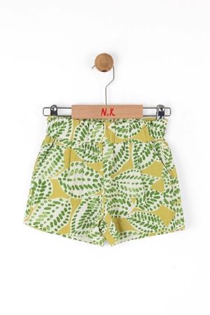 NK 58604 LEAF ŞORT 1/4 Yeşil