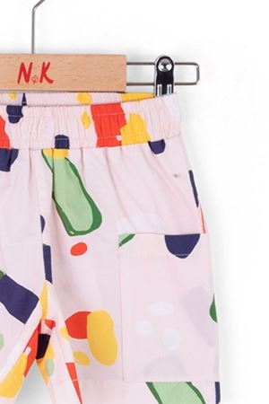 NK 58622 CLOWN ŞORT 1/4 CORAL 