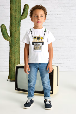 MAYORAL 03567-58 MAVİ PANTOLON 4/9