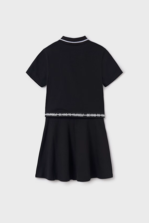 MAYORAL 06988-29 SIYAH SET ORME-ETEK 10/16