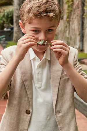 MAYORAL 06128-18 KREM POLO T-SHIRT